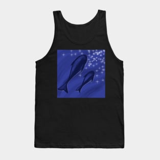 Whale and star Tank Top